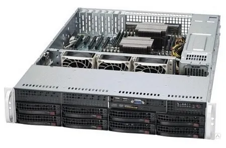 Серверное шасси Supermicro CSE-825TQC-R802LPB
